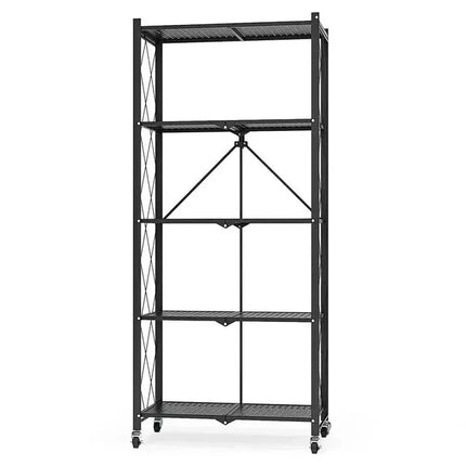 Folding Shelf Storage Portable Rack Shelves Garage Kitchen Warehouse Pantry Shed
