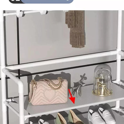 5-Tier Coat & Shoe Storage Rack