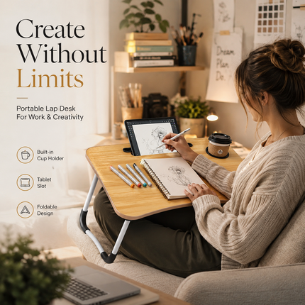 Foldable Laptop Table | Portable Desk