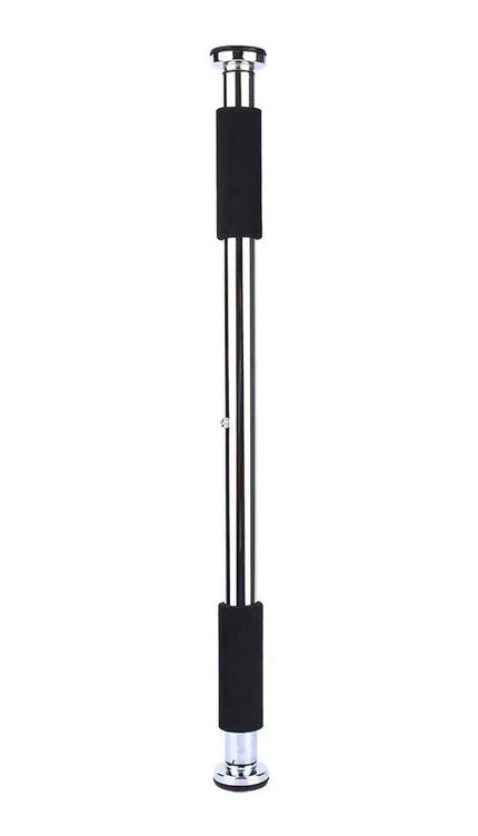 Pull Up Bar Adjustable Doorway Chin Up Exercise Strength Training Home Gym Black