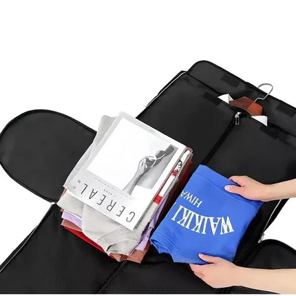 45L Duffel Bag Travel Holdall Large Foldable Suit Garment Carrier Bag + Strap