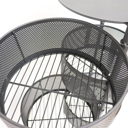 Rotating Storage Rack Trolley Cart Kitchen Bathroom Organizer Vegetable Shelf