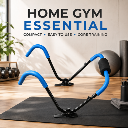 Fitness Ab Trimmer Sit Up Crunch Core Ab Roller Soft Foam Grip Gym Workout