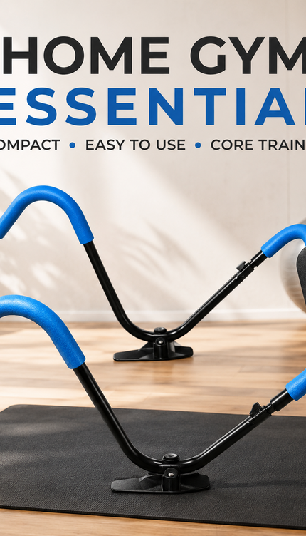 Fitness Ab Trimmer Sit Up Crunch Core Ab Roller Soft Foam Grip Gym Workout