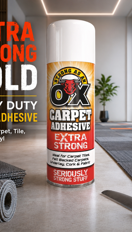 500ml Heavy-Duty Spray Adhesive for Carpet, Fabric, Foam & DIY