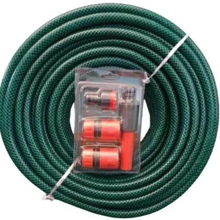 50M PVC Extendable Garden Hose Pipe Flexible Durable Water Hose for Home Outdoor