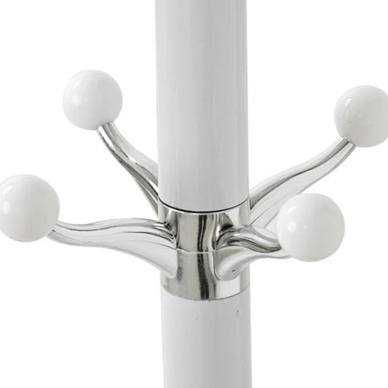 White Marble Coat Stand Rack Garment Clothes Umbrella Hallway Standing Hanger
