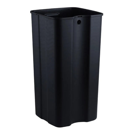 Large Pedal Bin 50L Stainless Steel Kitchen Washroom Rubbish Waste Trash Can