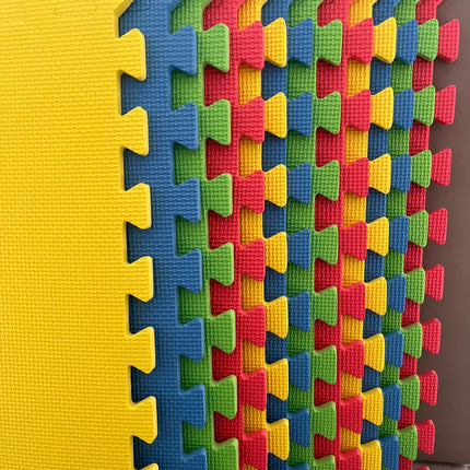 Color Eva Foam Mats Soft Floor Tiles Interlocking Kids Play Gym Exercise 60x60cm