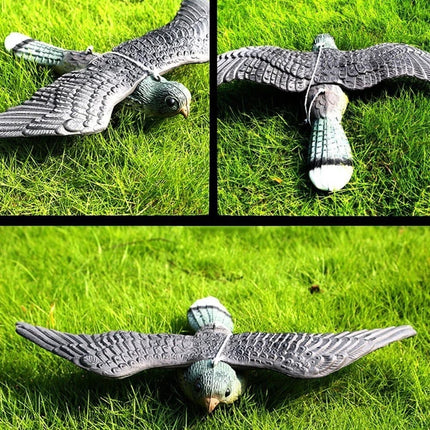Flying Hawk Falcon Pest Repellent Deterrent Decoy Hawk Scarer Birds Cats Foxes