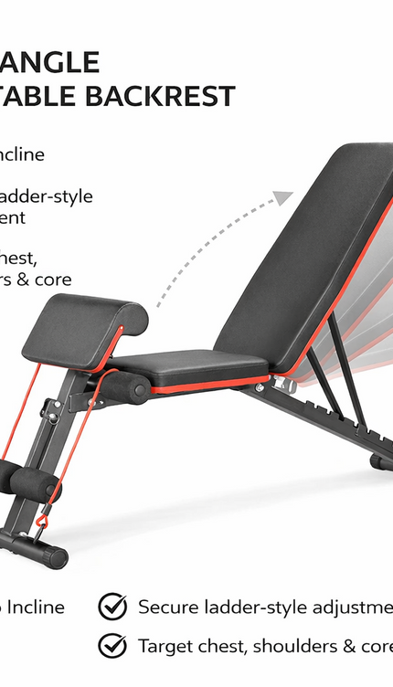 Multi-Position Adjustable Weight Bench