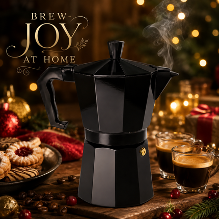 Moka Pot Stovetop Aluminium Kitchen Italian Espresso Ground Coffee Latte Maker