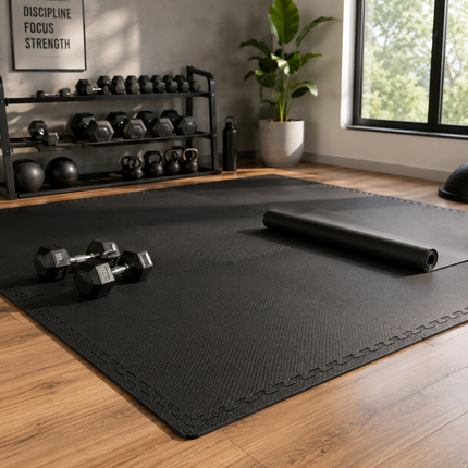 YOGA FLOOR MATS EXTRA THICK FLOORING INTERLOCKING EVA SOFT FOAM TILES 30x30cm