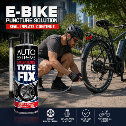 Instant Tyre Fix Spray 300ml Car Puncture Sealer