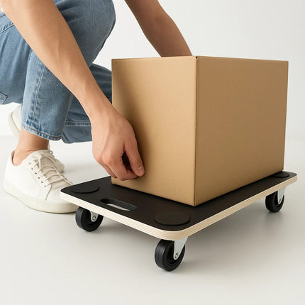 200kg Wooden Dolly Trolley – Heavy-Duty Moving Platform