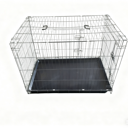 Pet Cage With Removable Tray 42 Inch Single Door Dog Cat Crate