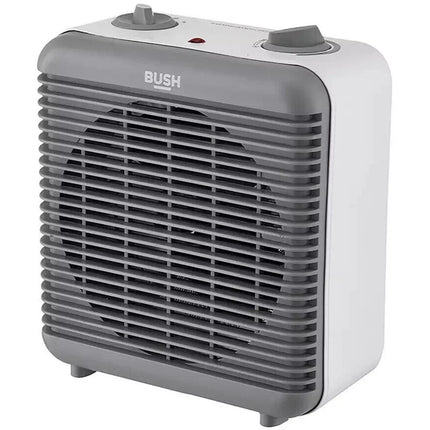 Bush Upright Fan Heater 2kW With 2 Heat Settings Thermostat Control FH-28T-NEW