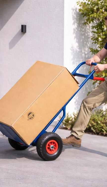 150kg Heavy-Duty Steel Sack Truck Trolley