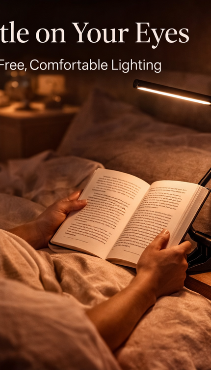 USB Clip-On LED Desk Lamp Flexible Adjustable Reading Light Bedside Night Lamp