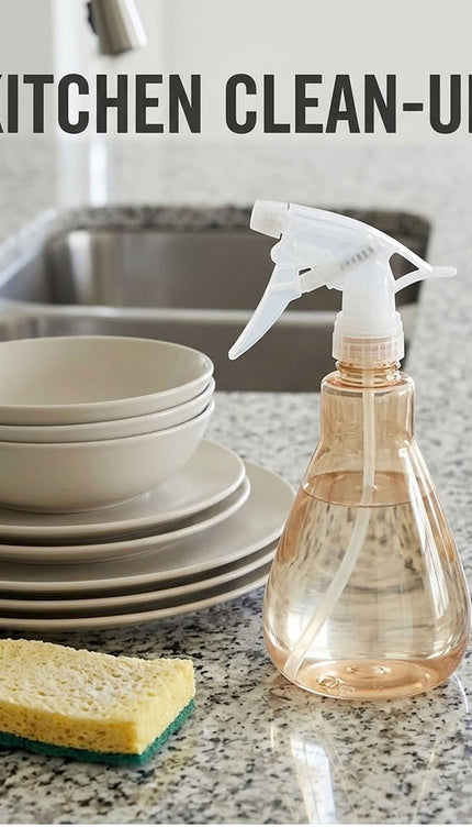2-Pack 500ml Refillable Trigger Spray Bottles
