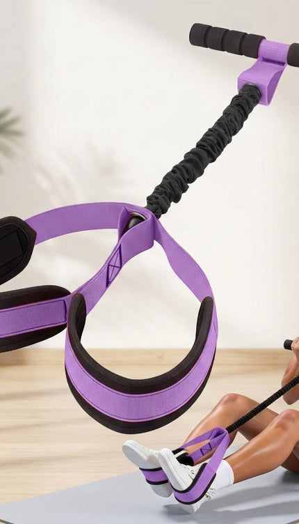 Pull Up Exercise Pedal Resistance Band with Handles