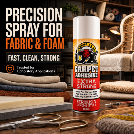 Adhesive Glue Spray Heavy Duty 500ML For Carpet Vinyl