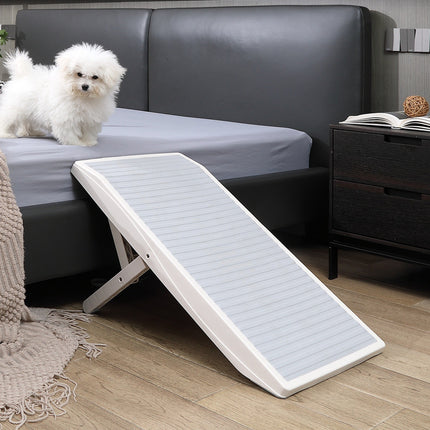 Portable Dog Ramp Folding Non-Slip Pet Ramp Stairs Step Ladder for Bed Sofa