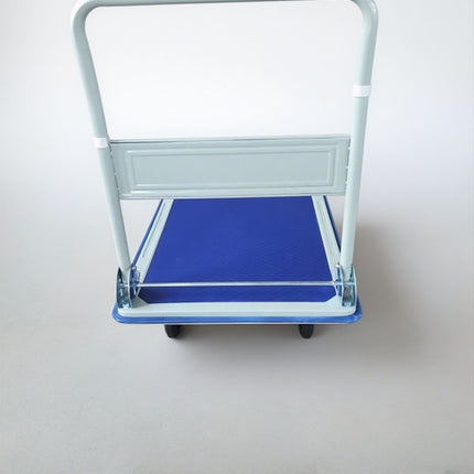 Folding Platform Trolley Cart Hand Truck Flatbed 300kg Heavy Duty Dolly Blue