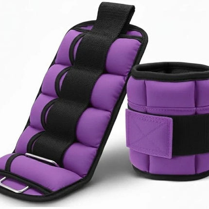 Ankle Wrist Leg Weights Straps 2 PCS Running Yoga Gym Training Exercise Fitness