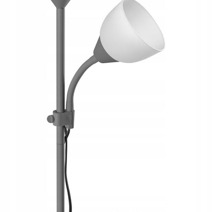 Modern Adjustable Floor Lamp with Reading Light for Bedroom, Living Room & Study