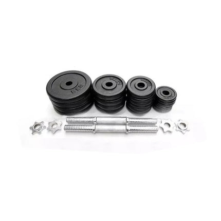 50kg Adjustable Dumbbell & Barbell Set