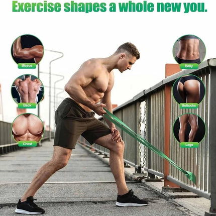 5-Level Pull-Up Resistance Bands Set For Workout