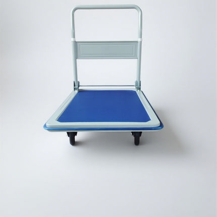Folding Platform Trolley Cart Hand Truck Flatbed 300kg Heavy Duty Dolly Blue