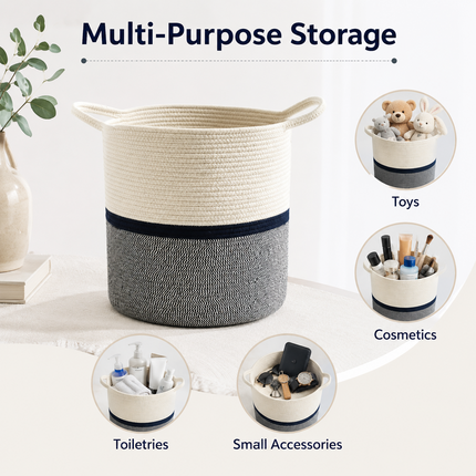 Cotton Rope Storage Basket – Small