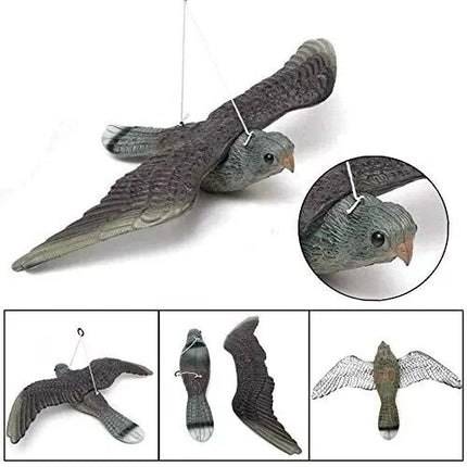 Flying Hawk Falcon Pest Repellent Deterrent Decoy Hawk Scarer Birds Cats Foxes