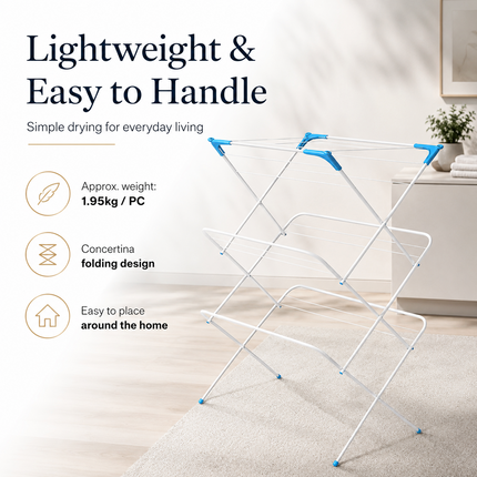 3-Tier Folding Clothes Airer