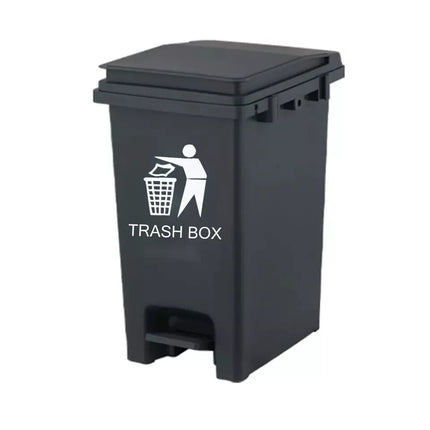 Slim Pedal Bin Recycling Waste Rubbish Dustbin Kitchen Bathroom Home Office Use