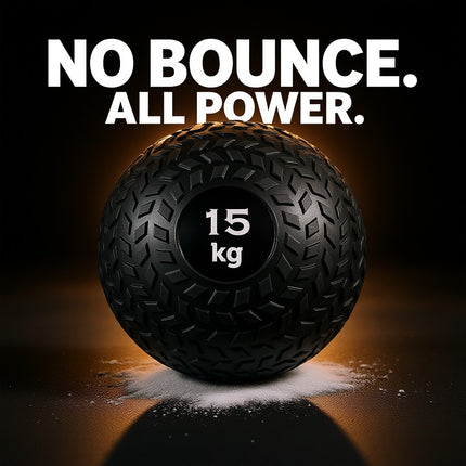 Core Balance Slam Ball 15KG Bounce Resistance Gym Workout Weighted Medicine Ball