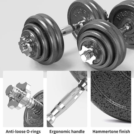Adjustable Cast Iron Weight Set