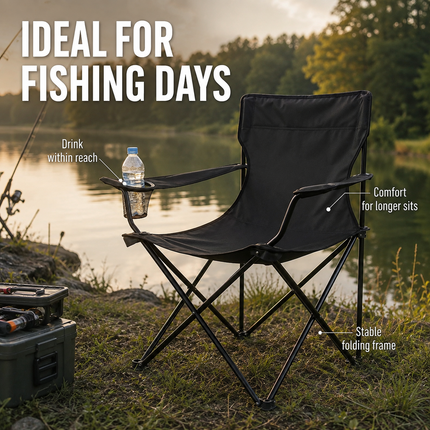 Camping Chairs Portable Folding Lightweight Outdoor Garden Beach Picnic Chair