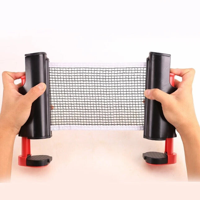 Retractable Table Tennis Net Set Portable Ping Pong Replacement Indoor Game