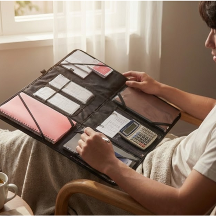Portable Wonder File Holder Laptop File Paper Craft Organizer Storage Folder