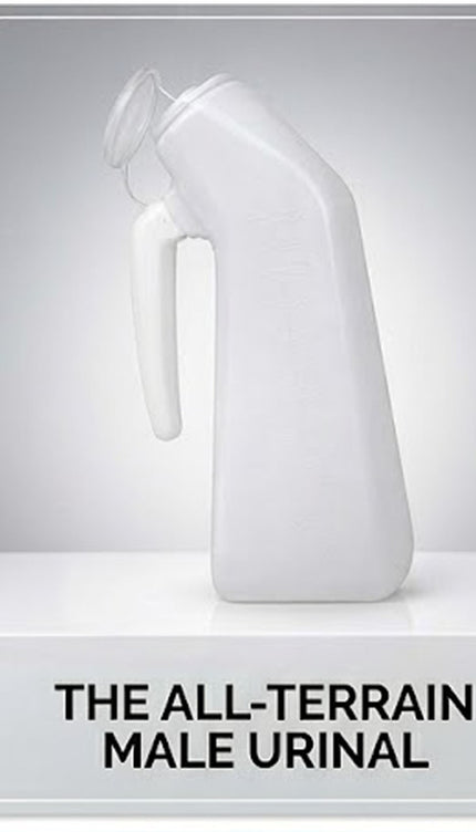 Male Urinal Bottle 1L Leak Proof Elderly & Medical Use Urine Container