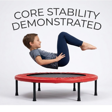 Kids Mini Trampoline 36" 40" 45" Portable Toddler Children Jumping Mat Rebounder