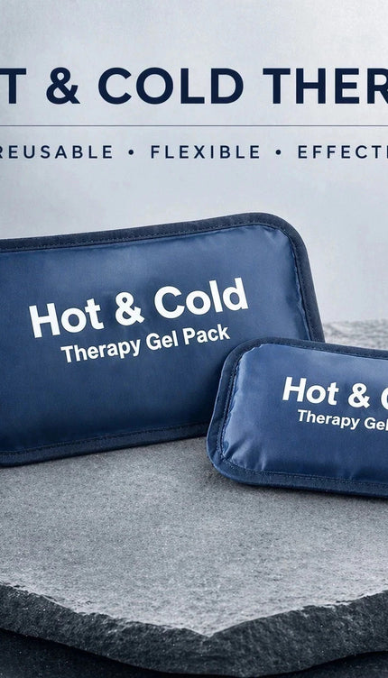 Reusable Hot & Cold Gel Pack – Small, Medium, Large | 1, 2 or 3 Pack