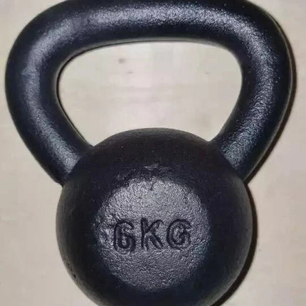 Vinyl Kettlebell Weight Set 4KG–20KG Cast Iron Gym Fitness Training Workout