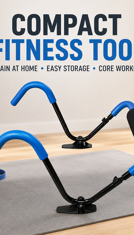 Fitness Ab Trimmer Sit Up Crunch Core Ab Roller Soft Foam Grip Gym Workout