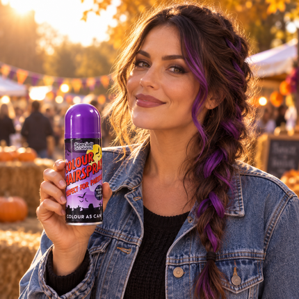 Halloween Hair Colour Spray 200ml Temporary Wash Out Fancy Dress Up Party Dye