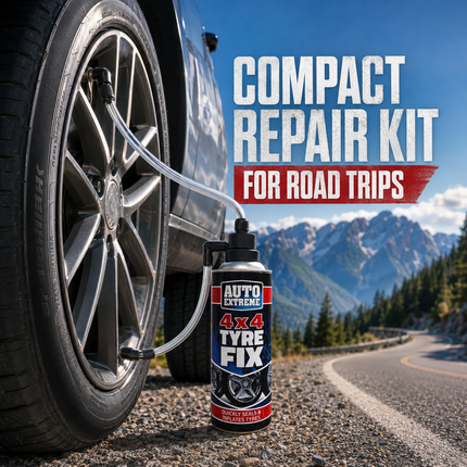Instant Tyre Fix Spray Car Jeep SUVs Can Emergency Puncture Repair Kit 450ml