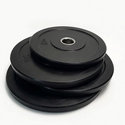 Rubber Weight Plates Dead Lifting Gym Fitness Dumbbell Barbell Olympic Discs